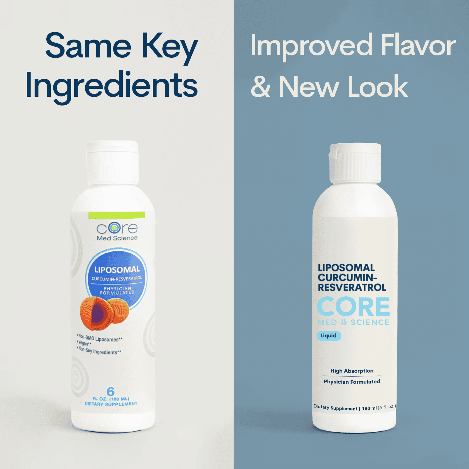 Liposomal Curcumin + Resveratrol - Liquid (6 FL OZ/ 30 Servings)