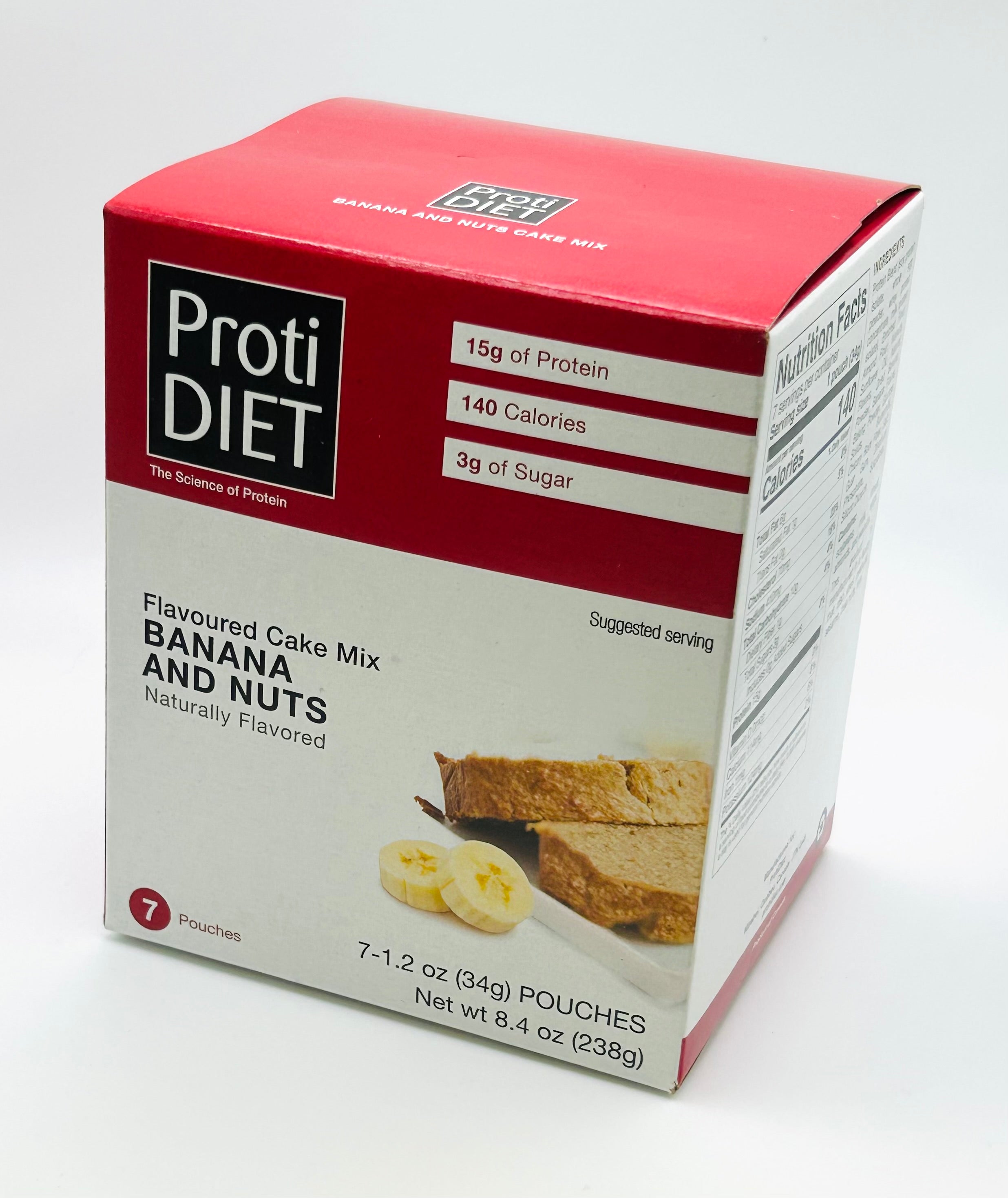 Banana Nut Cake - Protidiet